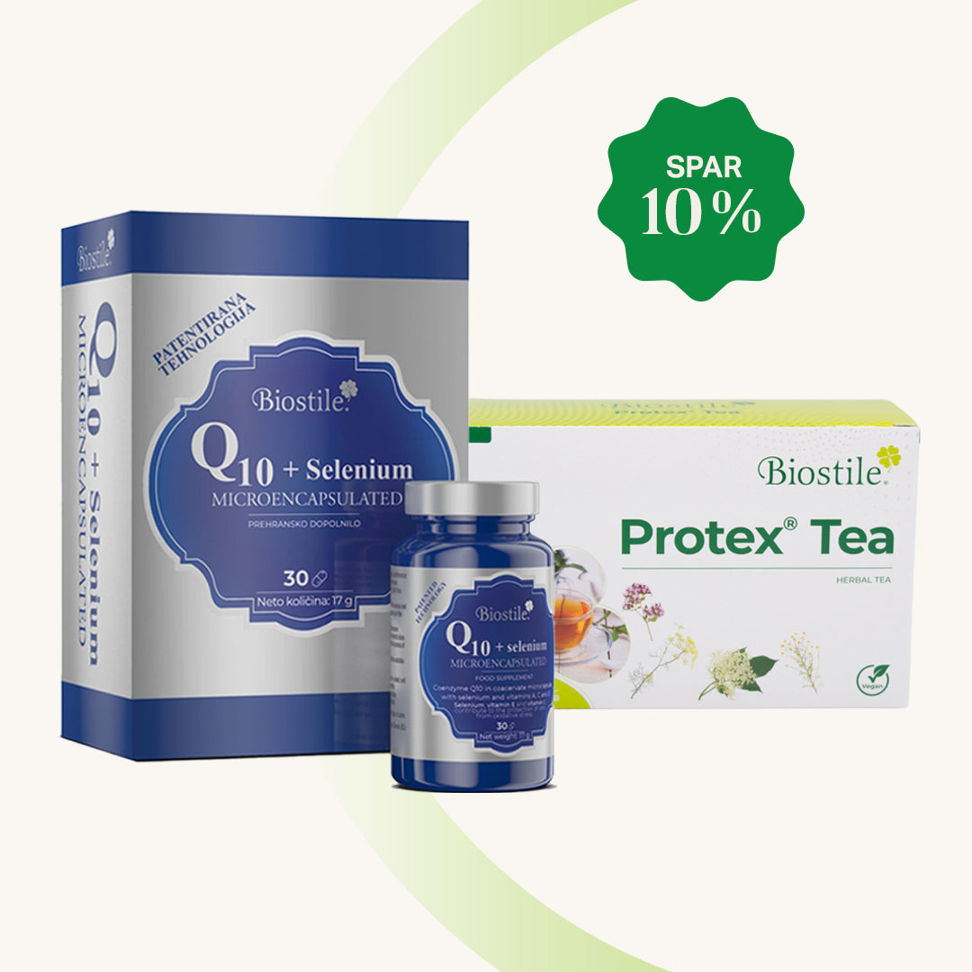 Protex og Q10+selenium